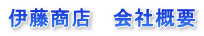 伊藤商店 会社概要